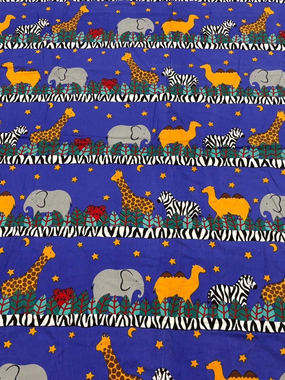 Pier1 Safari  Cotton Animal zebra camel giraffe shower curtain